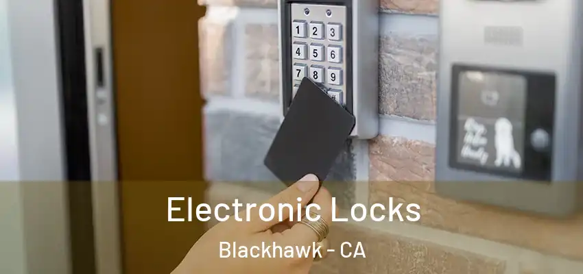  Electronic Locks Blackhawk - CA