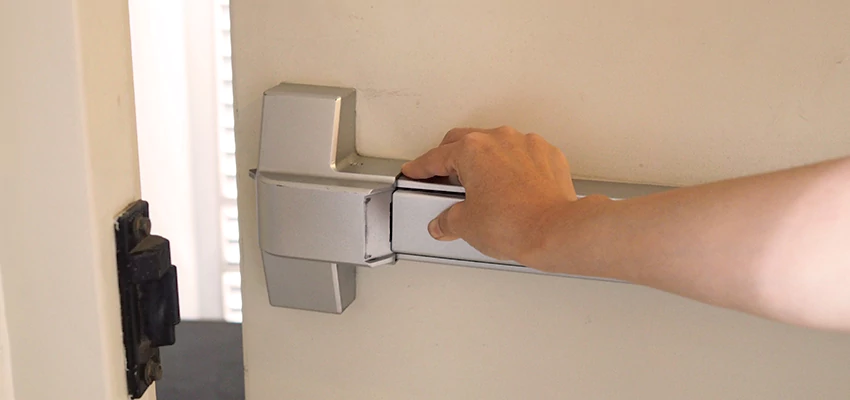 Roller Gate Panic Bar Installation in Blackhawk, California